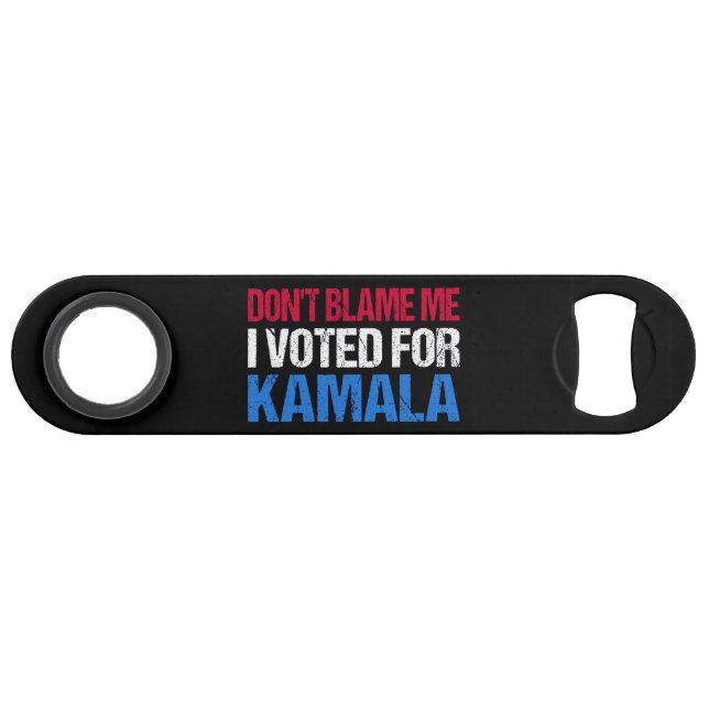 Ne me blâme pas d'avoir voté pour Kamala I (Devant (Horizontal))