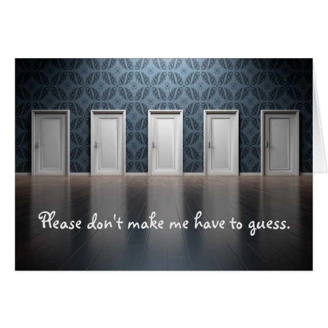 "Ne me fais pas deviner" Relation Réparation perso (Devant horizontal)