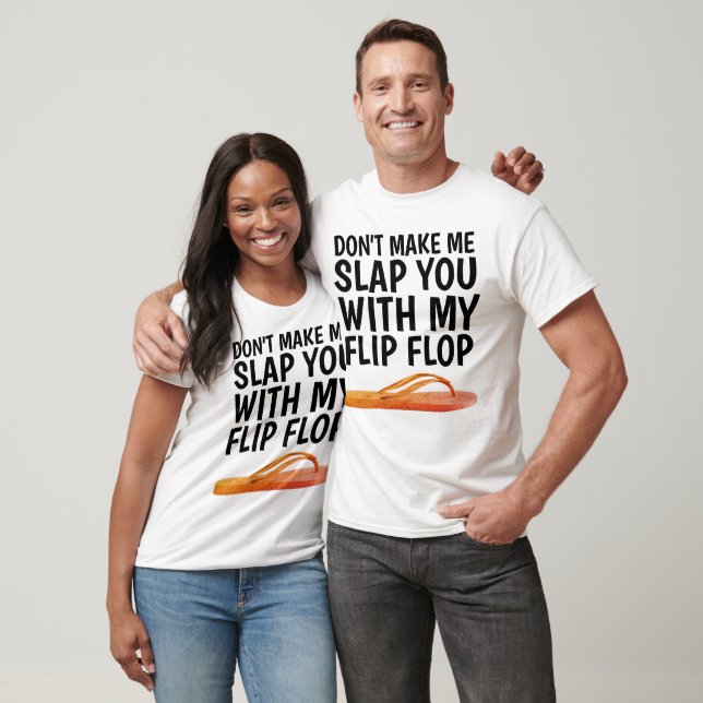NE ME FAIS PAS T'ÉCLATER AVEC MES T-shirts FLIP FL (Unisexe)