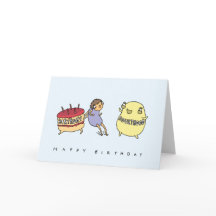 Ne me faites pas l'adulte | carte d'anniversaire