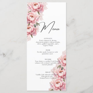 Ne me faites pas rougir les menus