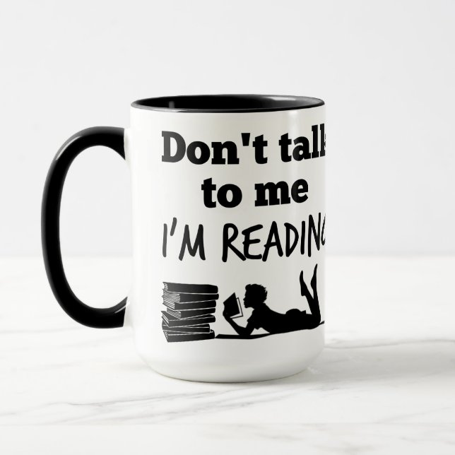 Ne me parle pas Je lis Mug (Gauche)