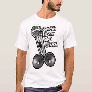 Ne mordez pas le T-shirt de HIP HOP