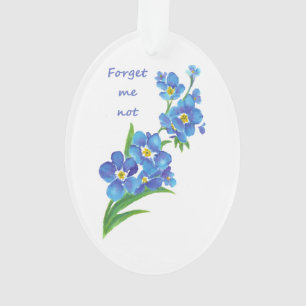 "Ne m'oublie pas" Fleurs et Citation