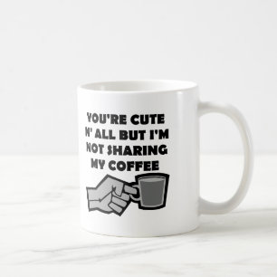 Ne partagera pas ma pâte à café amusante ou la Mug