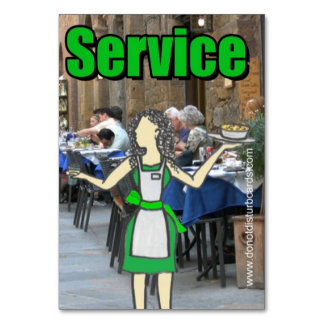 Ne pas déranger Cards.com Carte de service de serv