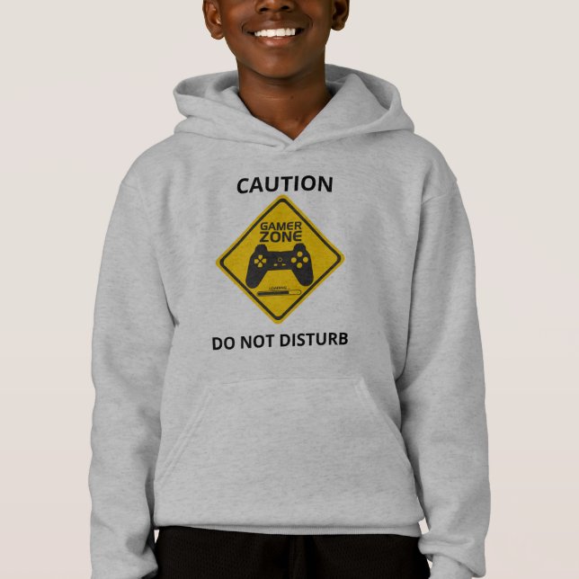 Ne pas déranger Gamer Zone Yellow Signal de pruden (Devant)