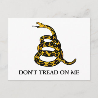 Ne pas filer sur ma carte postale Snake