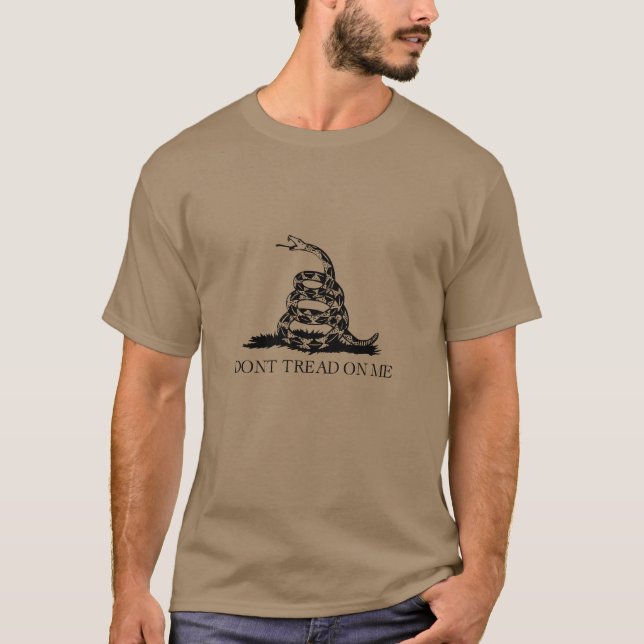 Ne pas me taper sur le T-shirt tactique (Devant)