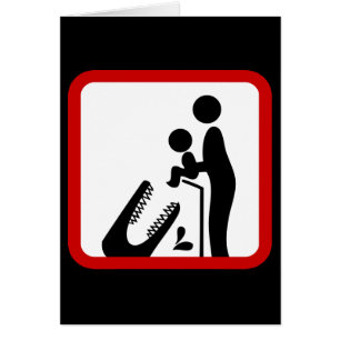 Ne pas nourrir le bébé au Zoo du Crocodile