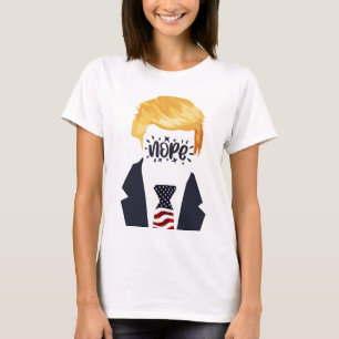 Ne pas plus drôle t-shirt Trump