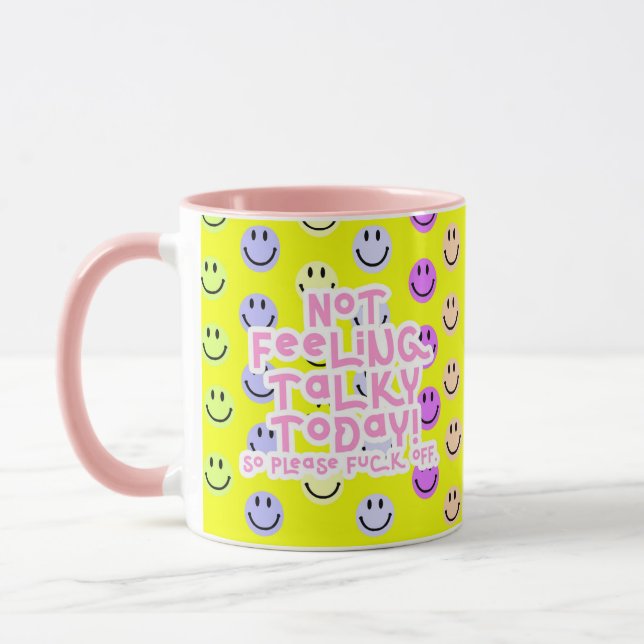 Ne pas sentir Talky Today - Mug (Gauche)