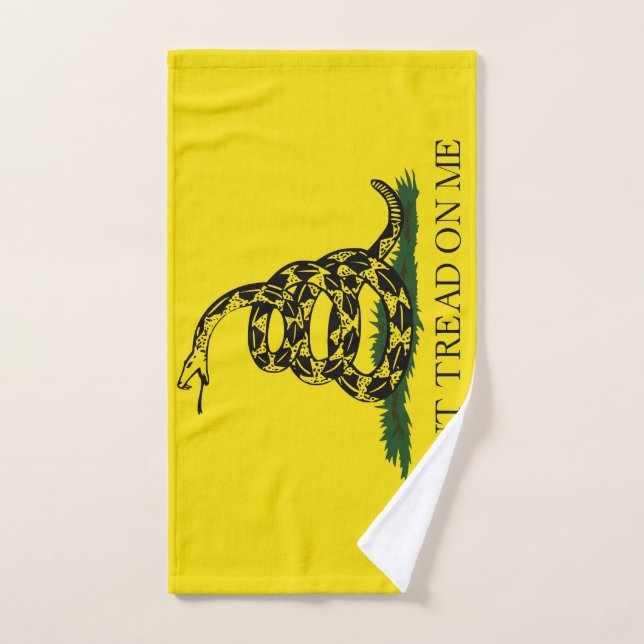 Ne pas taper sur le drapeau de Me Gadsden (Serviette à main)