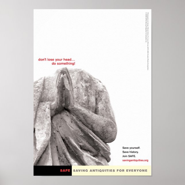 Ne perdez pas votre affiche (Devant)