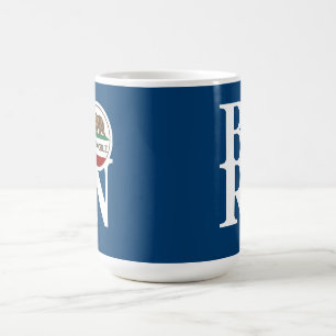 NÉ Père Noël Cruz 15oz Mug Blue