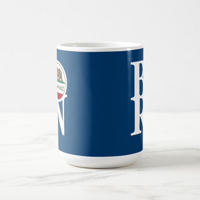 NÉ Père Noël Cruz 15oz Mug Blue (Centre)