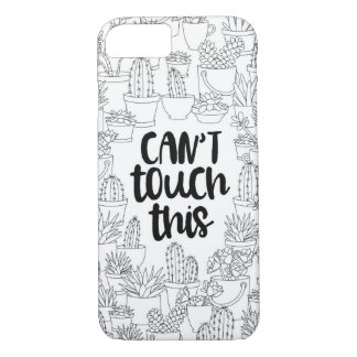 "Ne peut pas toucher ce" coque iphone de