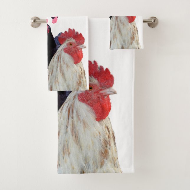 Né Pour Être Poulets, Serviette De Bain (En situation)