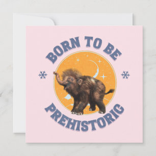 Né pour être préhistorique Mammoth laine Baby