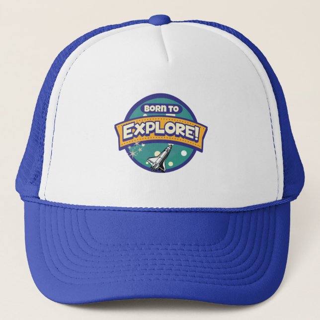 Né pour explorer le Casquette d'aventure (Devant)