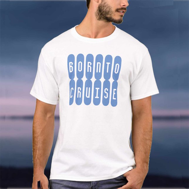 Né pour naviguer. Un t-shirt pour les amateurs de  (Créateur téléchargé)