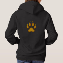 Né pour rôder – Sweat à capuche Patte de Raton Lav