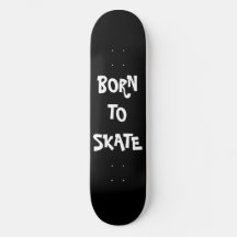 Né pour skate Skateboard Deck