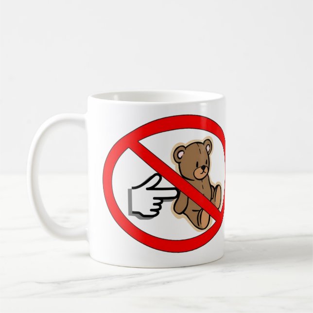 Ne poussez pas la tasse d'ours (Gauche)