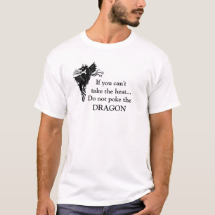 Ne poussez pas le T-shirt de dragon