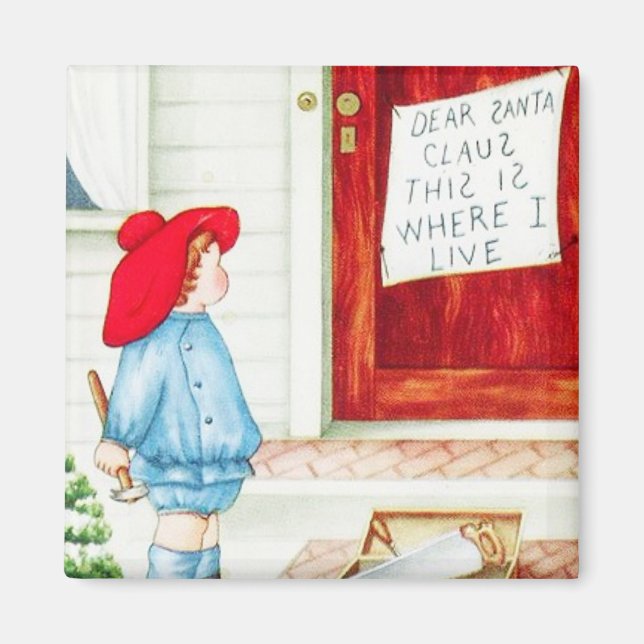 Ne prenez pas de chance Magnet Vintage (Devant)