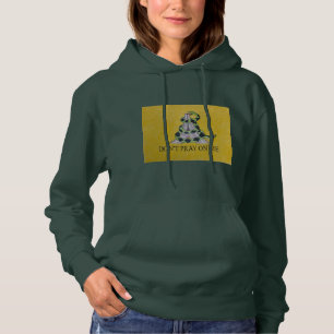 Ne prie pas pour moi Sweat - shirt à capuche des f
