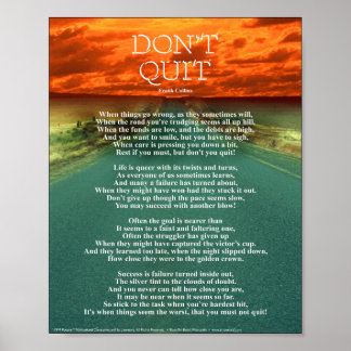 Ne quittez pas - Poster 8"x10"