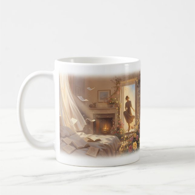 Ne Regarde Pas En Arrière Avec Colère — Mug Chaleu (Gauche)