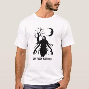 Ne regardez pas derrière vous T-shirt Halloween -