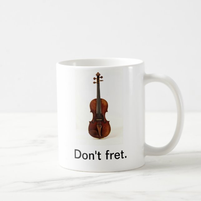 Ne rongez pas. Tasse de violon (Droite)