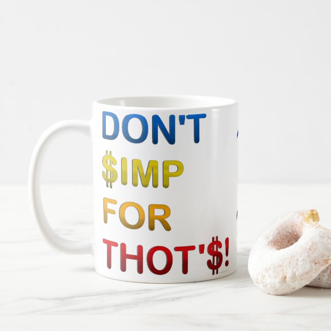 NE SIMPLE PAS POUR TOT'S ! Mug (Avec donut)