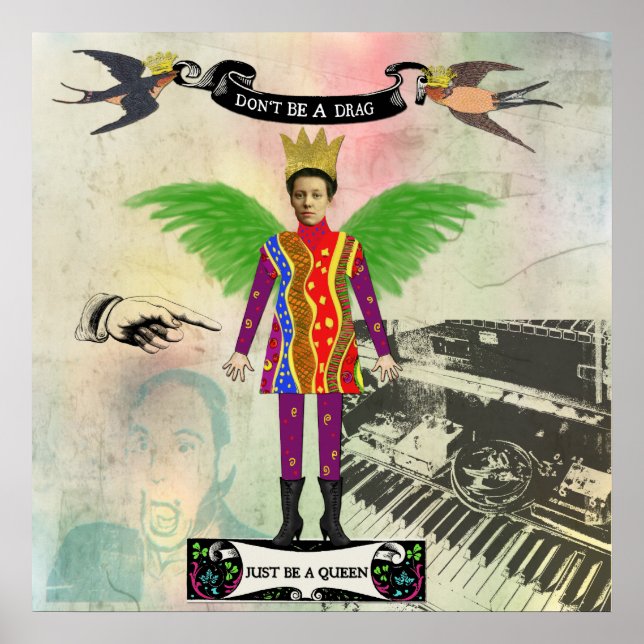 Ne sois pas un Drag, juste être un poster de la re (Devant)