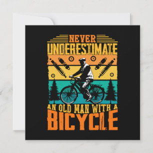Ne sous-estimez jamais un vieil homme à vélo