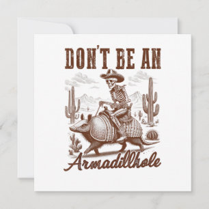 Ne soyez pas un Armadillhole