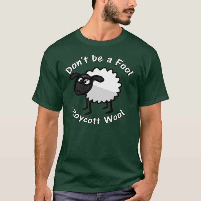 Ne soyez pas un T-shirt d'obscurité d'imbécile (Devant)