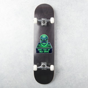 Ne testez pas My Hex Drive - Sticker Skateboard