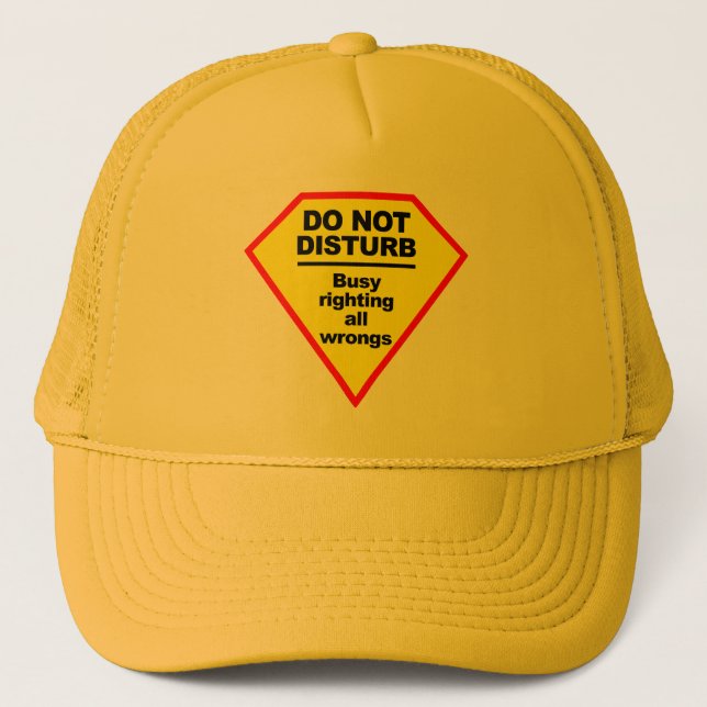 Ne touchez pas au casquette (Devant)