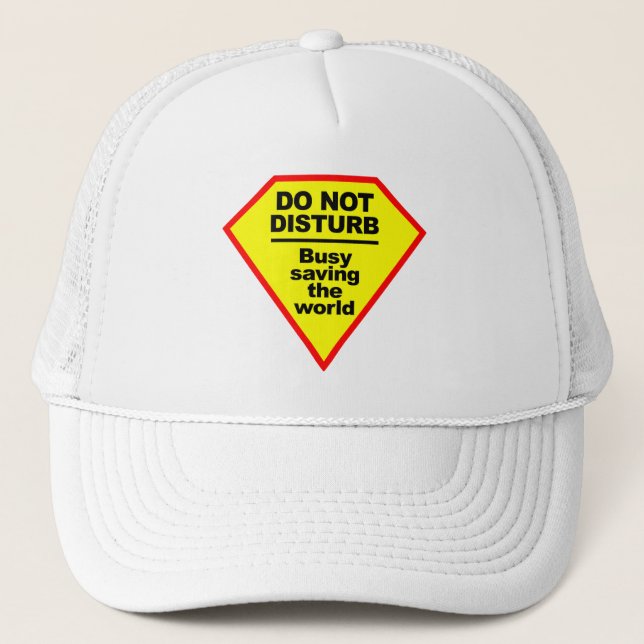 Ne touchez pas au casquette (Devant)