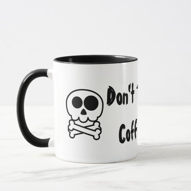 Ne touchez pas ma tasse de café, bureau, maison, d (Gauche)