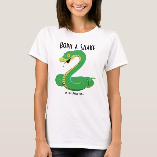 Né un T-shirt serpent (Devant)