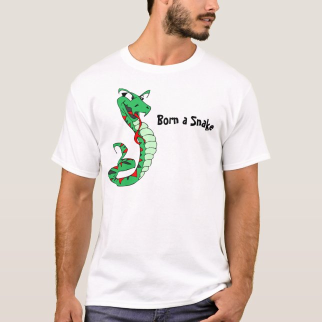 Né un T-shirt serpent (Devant)