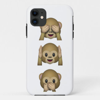 Ne voir, entendre et parler l'aucun coque iphone