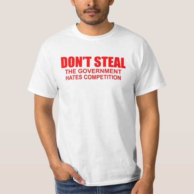 Ne volez pas le T-shirt drôle (Devant)