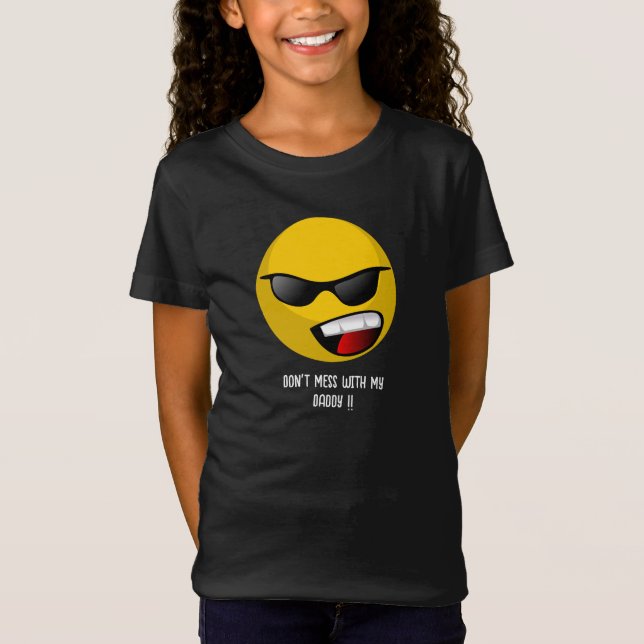 ne vous embêtez pas avec mon t-shirt papa enfants (Devant)