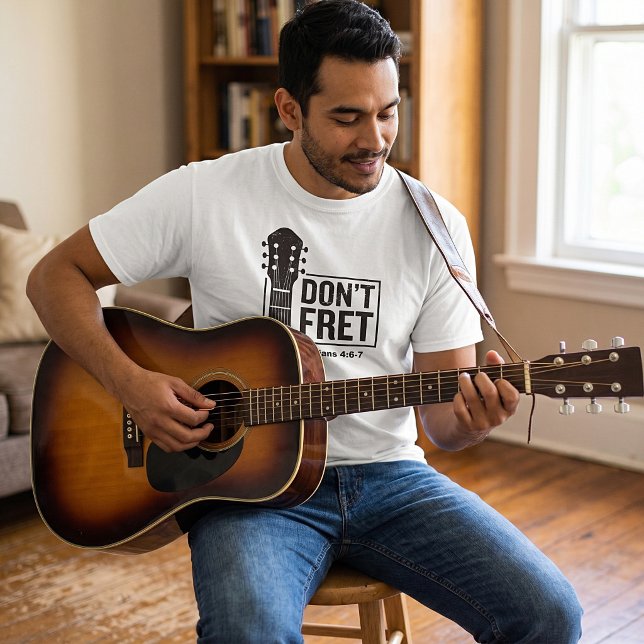 Ne vous inquiétez pas (Philippiens 4:6-7) T-Shirt  (Créateur téléchargé)